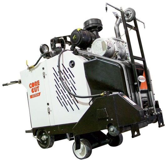CC7574DK In Line Walk Behind Concrete Saw by Core Cut Diamond Products