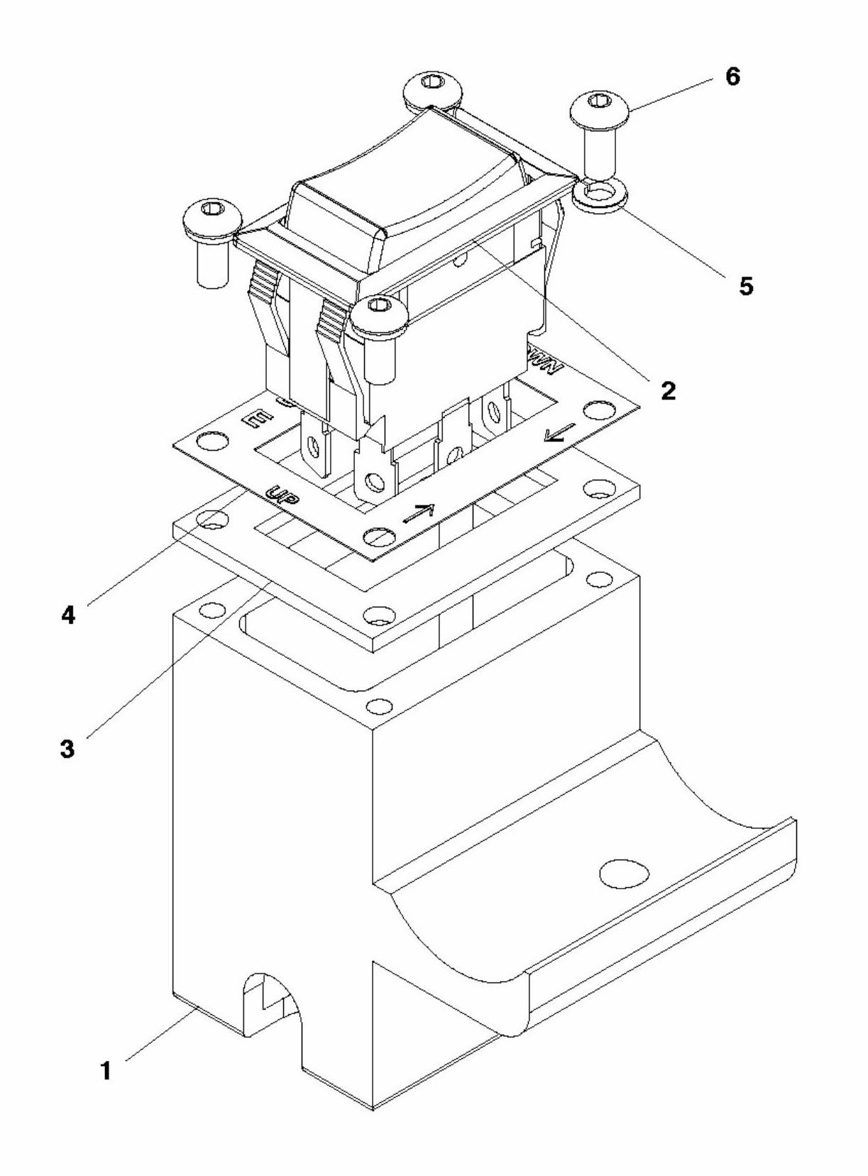 Soff Cut 4000, 2015-10 Actuator Switch Assembly Parts by Husqvarna