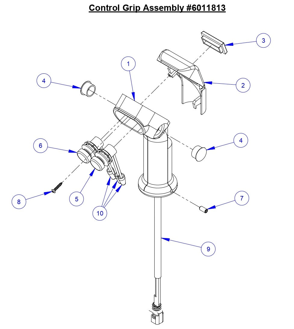 CC3538 JK Control Grip Assembly