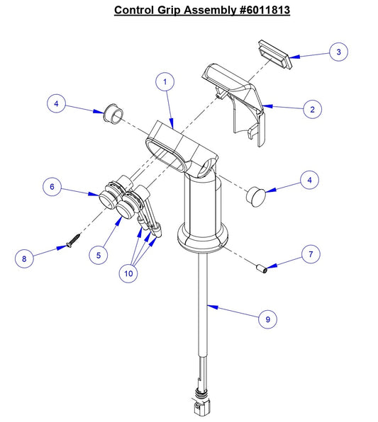 CC3538 JK Control Grip Assembly