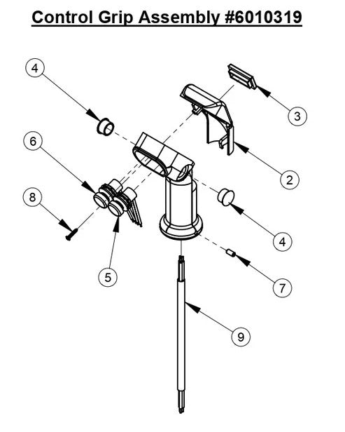 CC6160D Control Grip Assembly