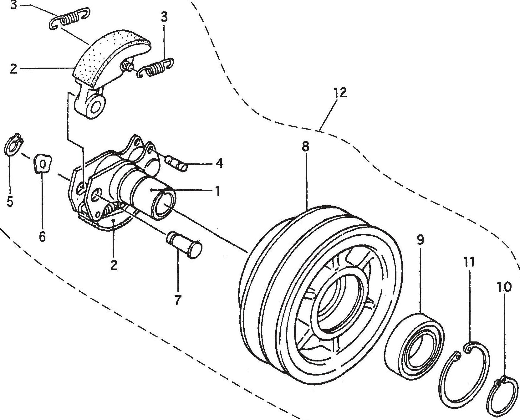 MVC90H Body Clutch Assembly (new type) Parts
