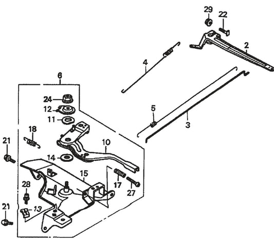 Honda GX390K1QWT2 Engine Control Assembly Parts For SP2 13H20A SP2 S20H20A  By Multiquip
