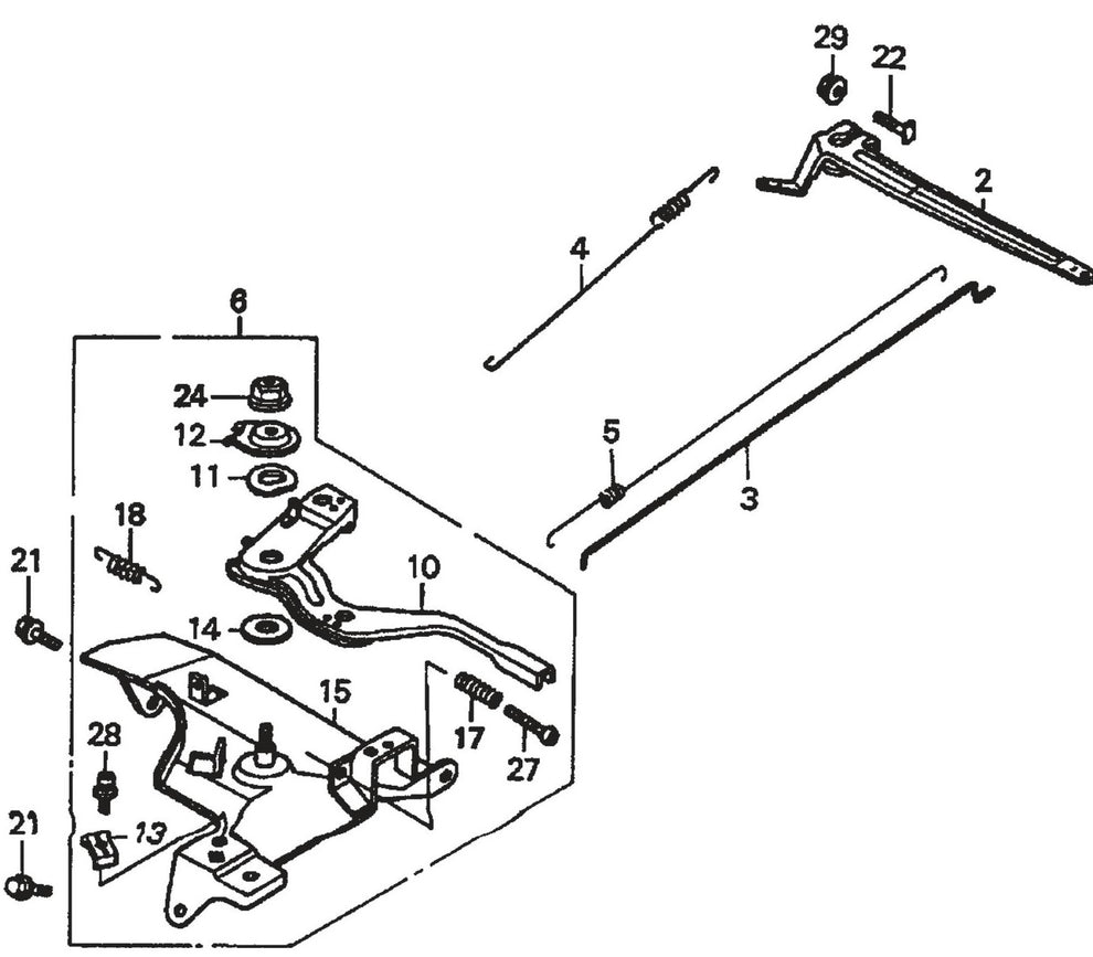 Honda GX390K1QWT2 Engine Control Assembly Parts For SP2 13H20A SP2 S20H20A  By Multiquip