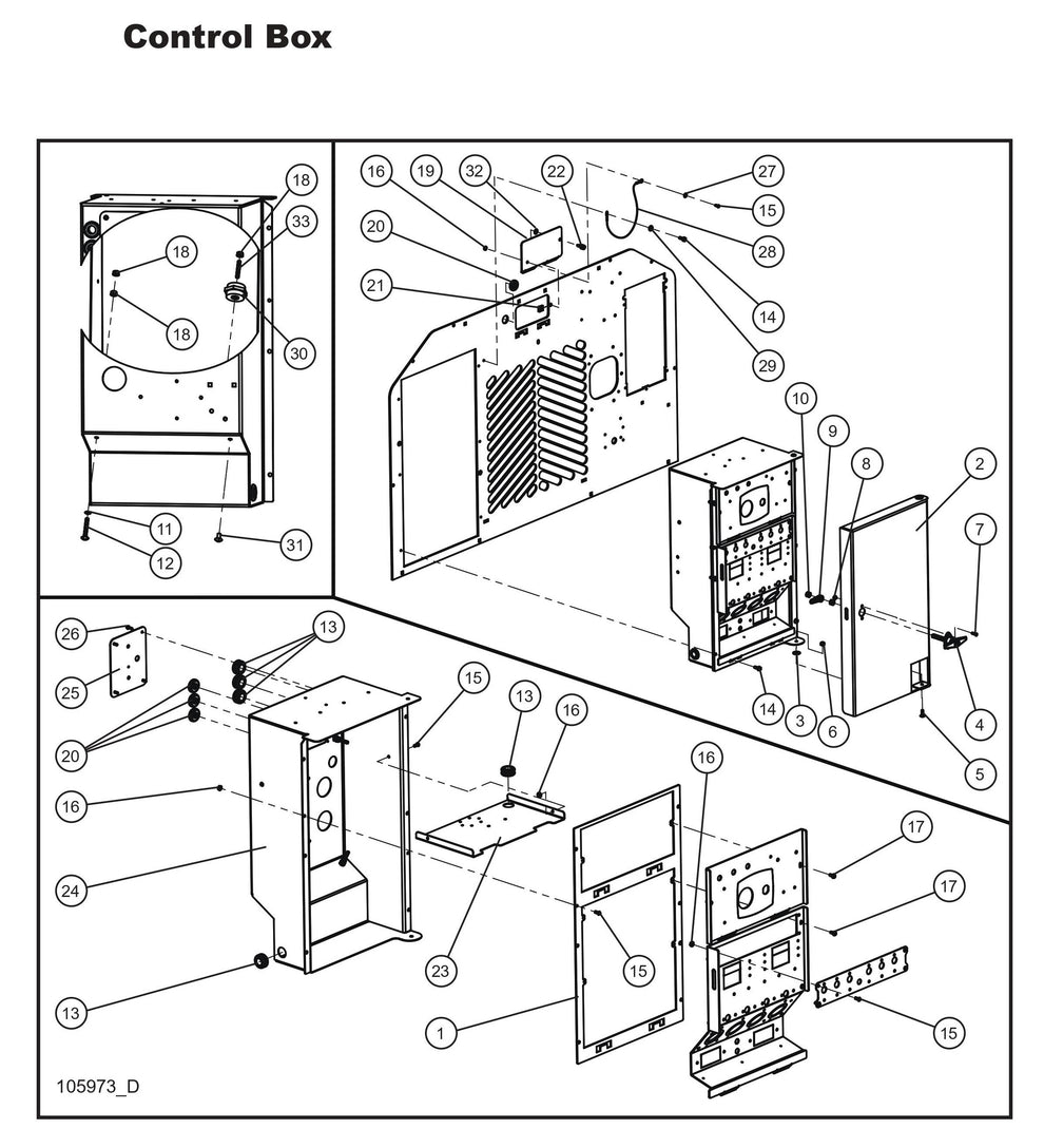 Control Box Parts By Allmand