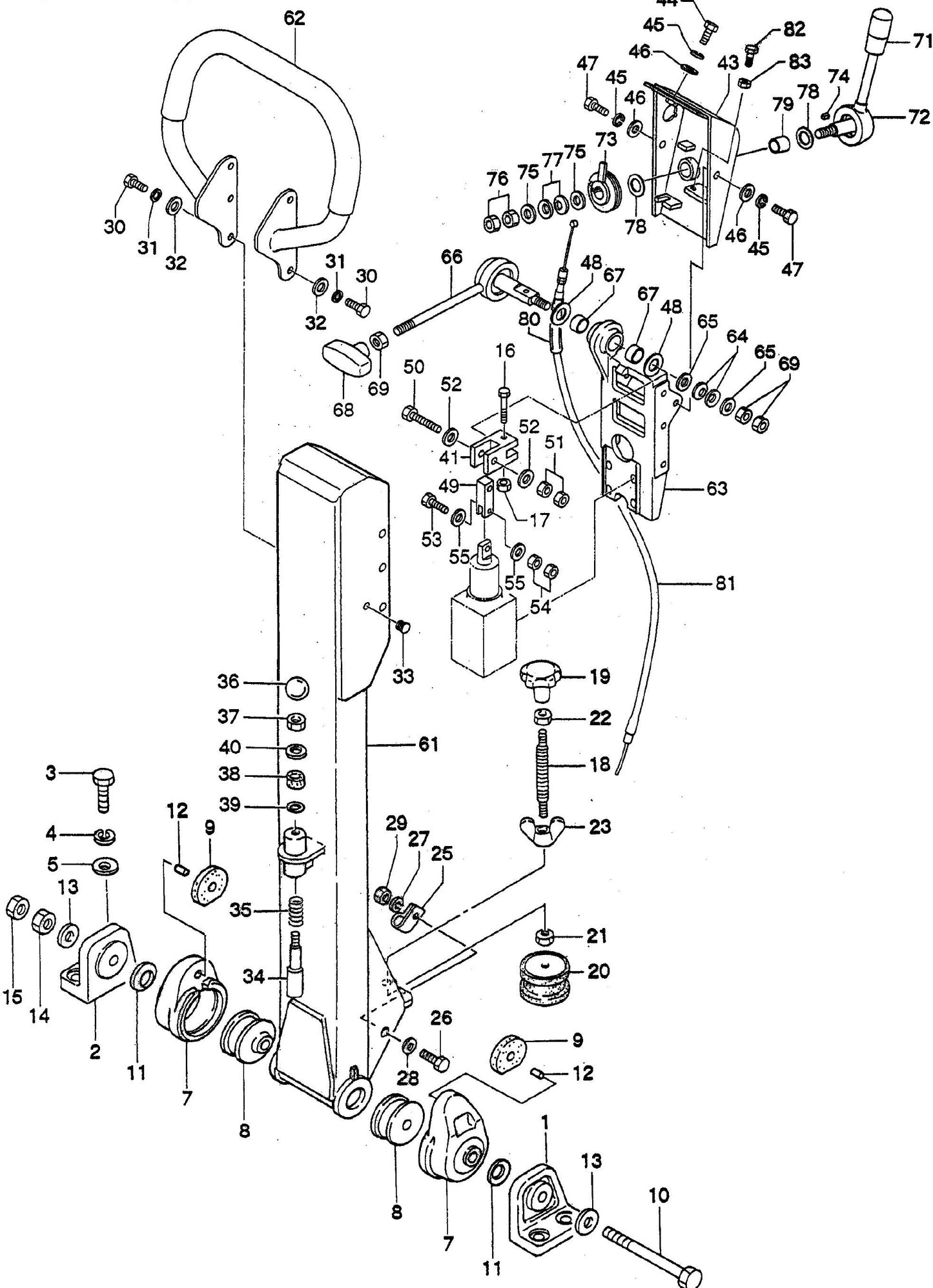MVH402GHB Control Assembly Parts