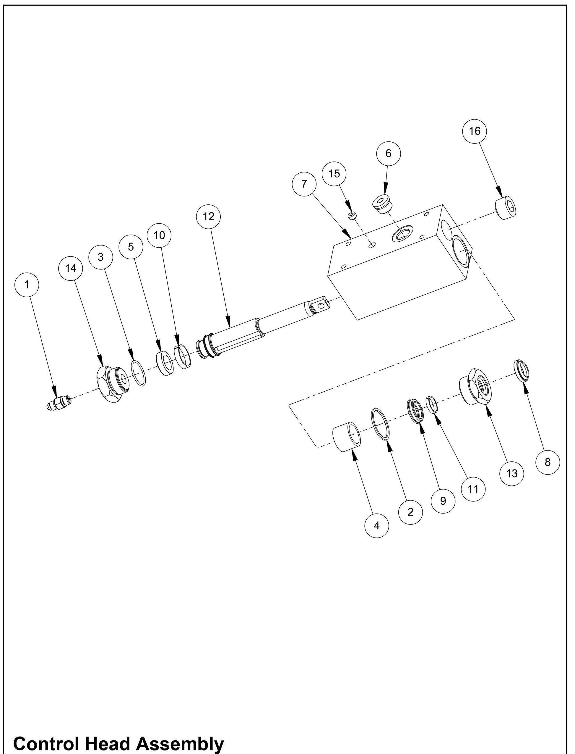GPR135 Control Head Assembly Reversible Plate Compactor Parts By MBW