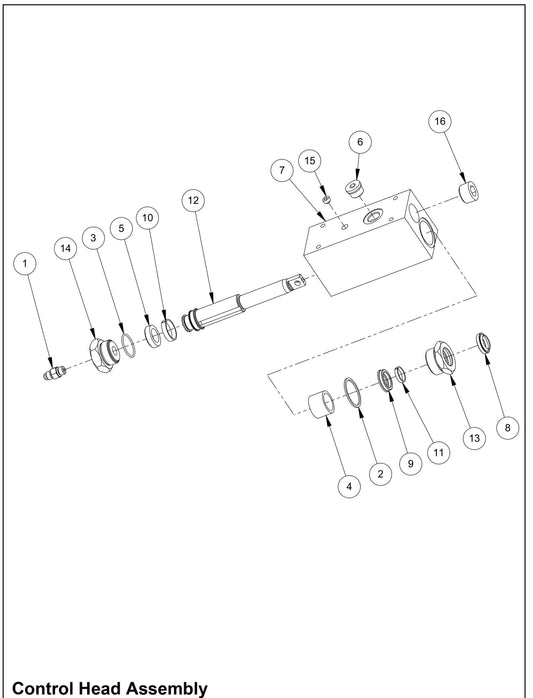 GPR135 Control Head Assembly Reversible Plate Compactor Parts By MBW