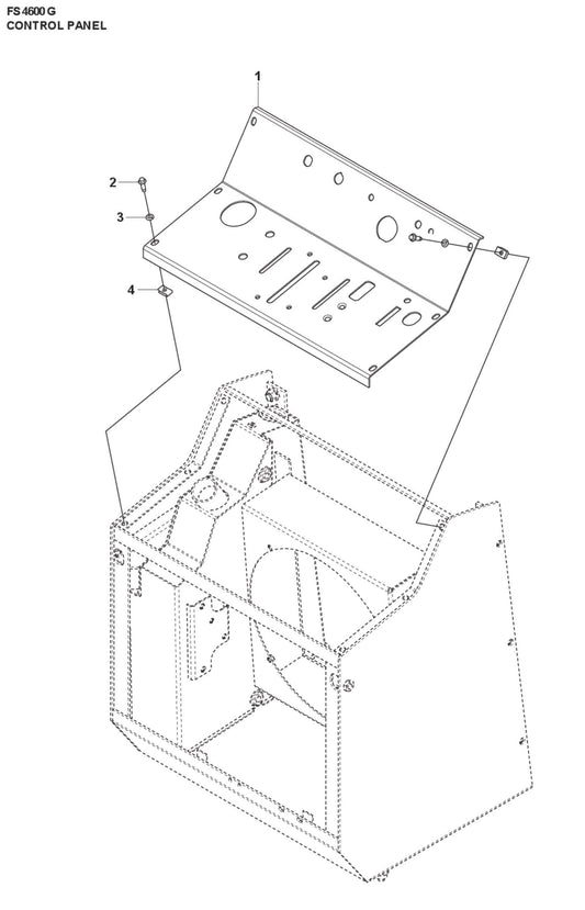 Control Panel Parts For FS4600 G By Husqvarna