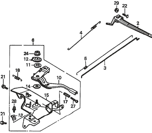 Honda GX390K1QWT2 Engine Control Assembly Parts For SP2 13H20 S13H20 S20H20 By Multiquip