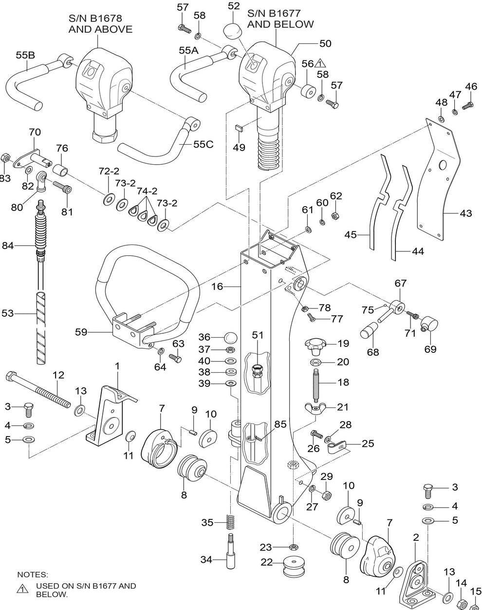 MVH308GH Control Assembly Parts