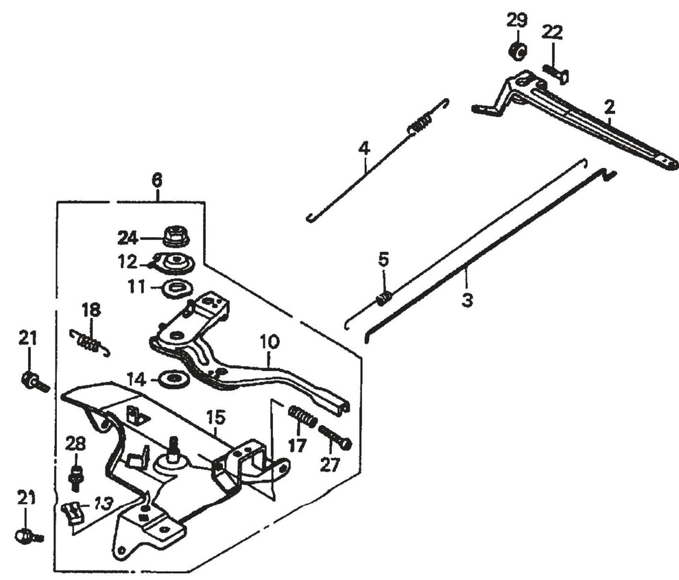 HONDA GX390K1QWT2/GX390U1QWT2 Engine Control Assembly Parts For SP1 Street Pro 1 Series By Multiquip
