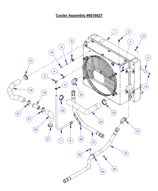 CC8574DD Cooler Assembly 