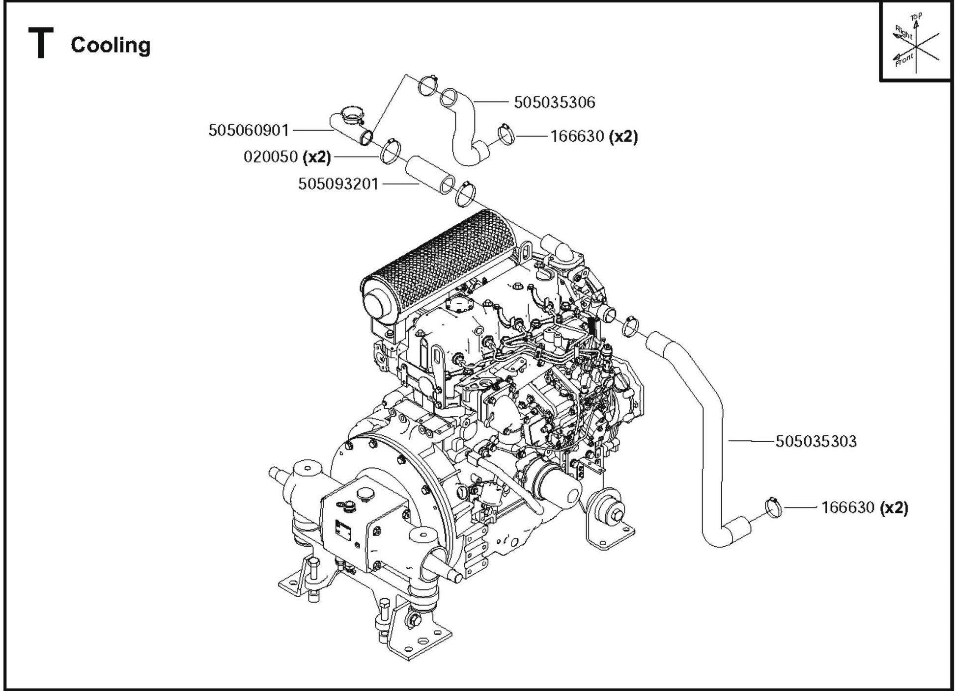Cooling Parts For FS6800D By Husqvarna