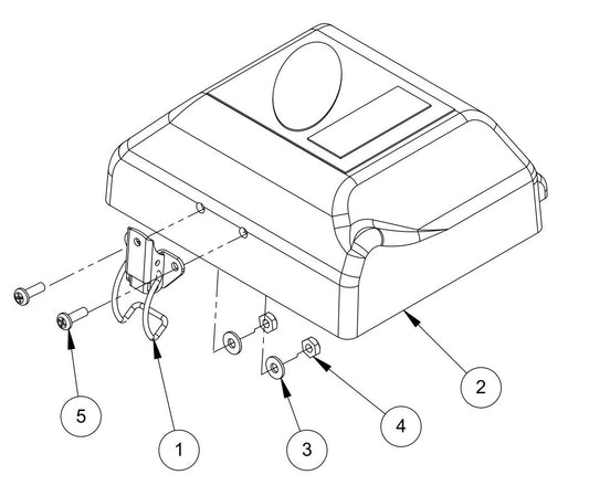 MBW-EWS500 Cover Assembly Parts By MBW