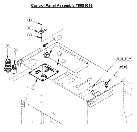 CG-1 Control Panel Assembly