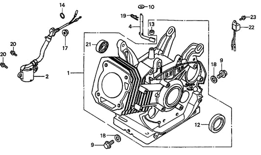 SP118 HONDA GX390U1QWT2  Cylinder Barrel Assembly Parts