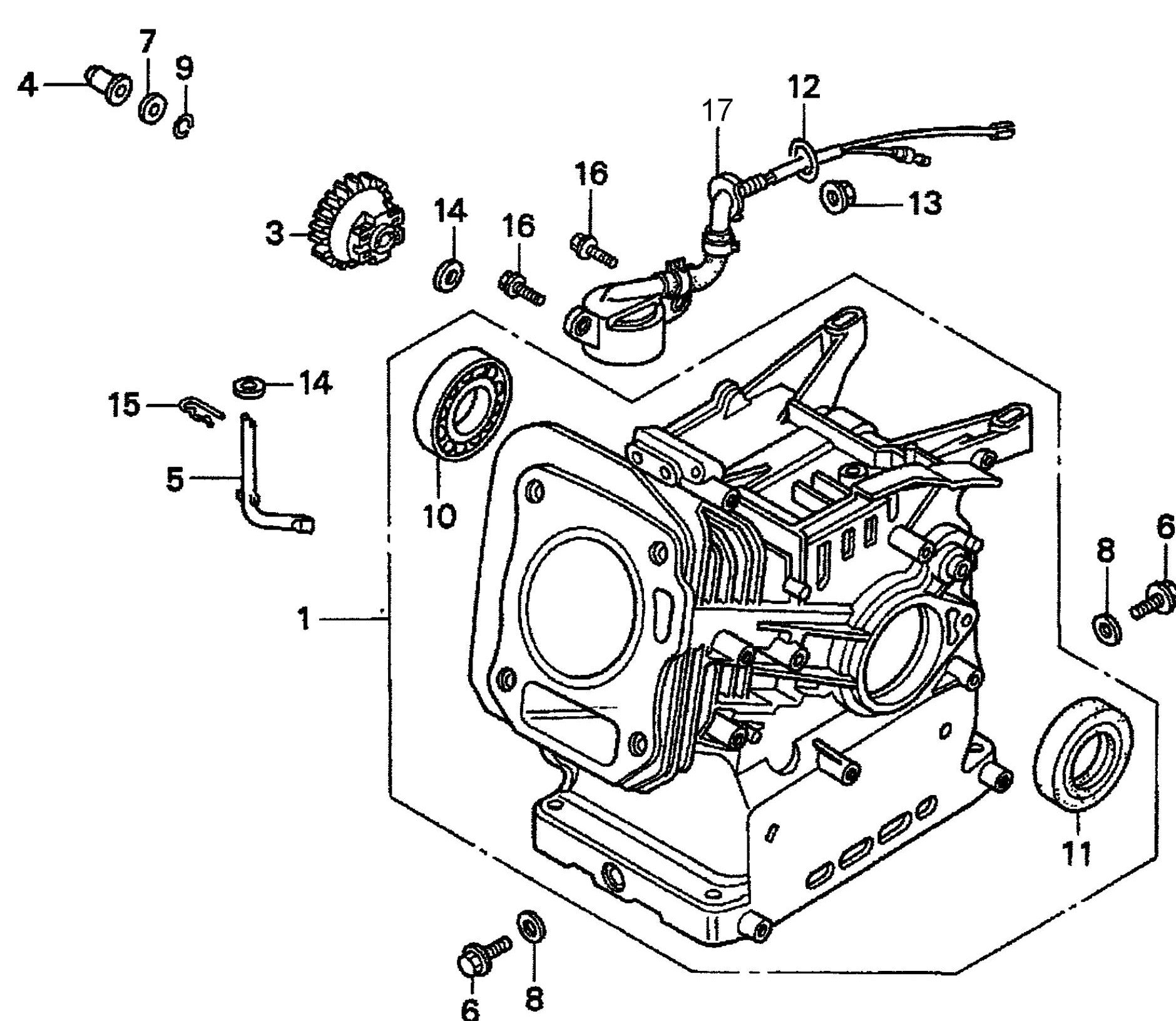 SP1G HONDA GX200UT2QXC9 Cylinder Barrel Assembly Parts