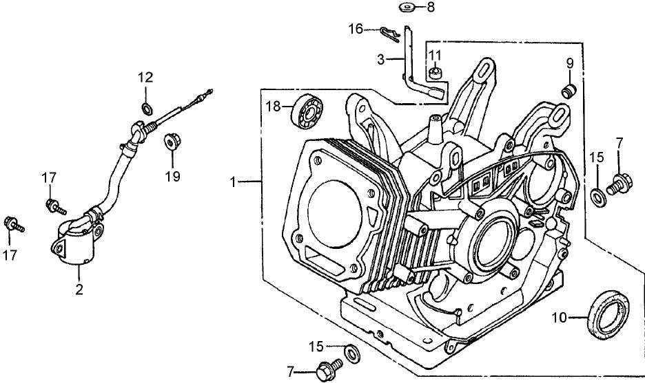 Cylinder Barrel Assembly Parts For MRH800GS HONDA GX390 Series Engine Vibratory Rollers By Multiquip
