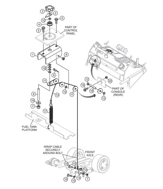 Depth Indicator Assembly Parts-SP303516, SP303520, SP303526, SP303530 35 HP WISCONSIN DIESEL ENGINE