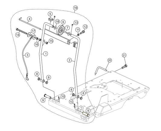 Front/Rear Pointer Assembly Parts-SP303516, SP303520, SP303526, SP303530 35 HP WISCONSIN DIESEL ENGINE