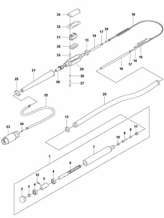 Vibrastar 60 Complete Product Assembly Parts By Husqvarna