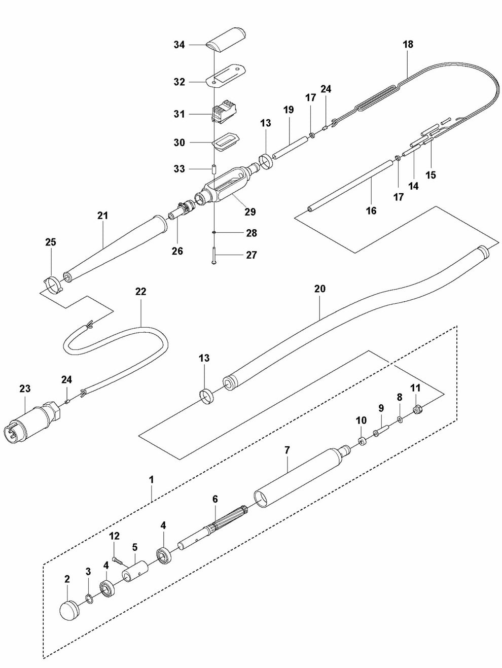 Vibrastar 60 Complete Product Assembly Parts By Husqvarna