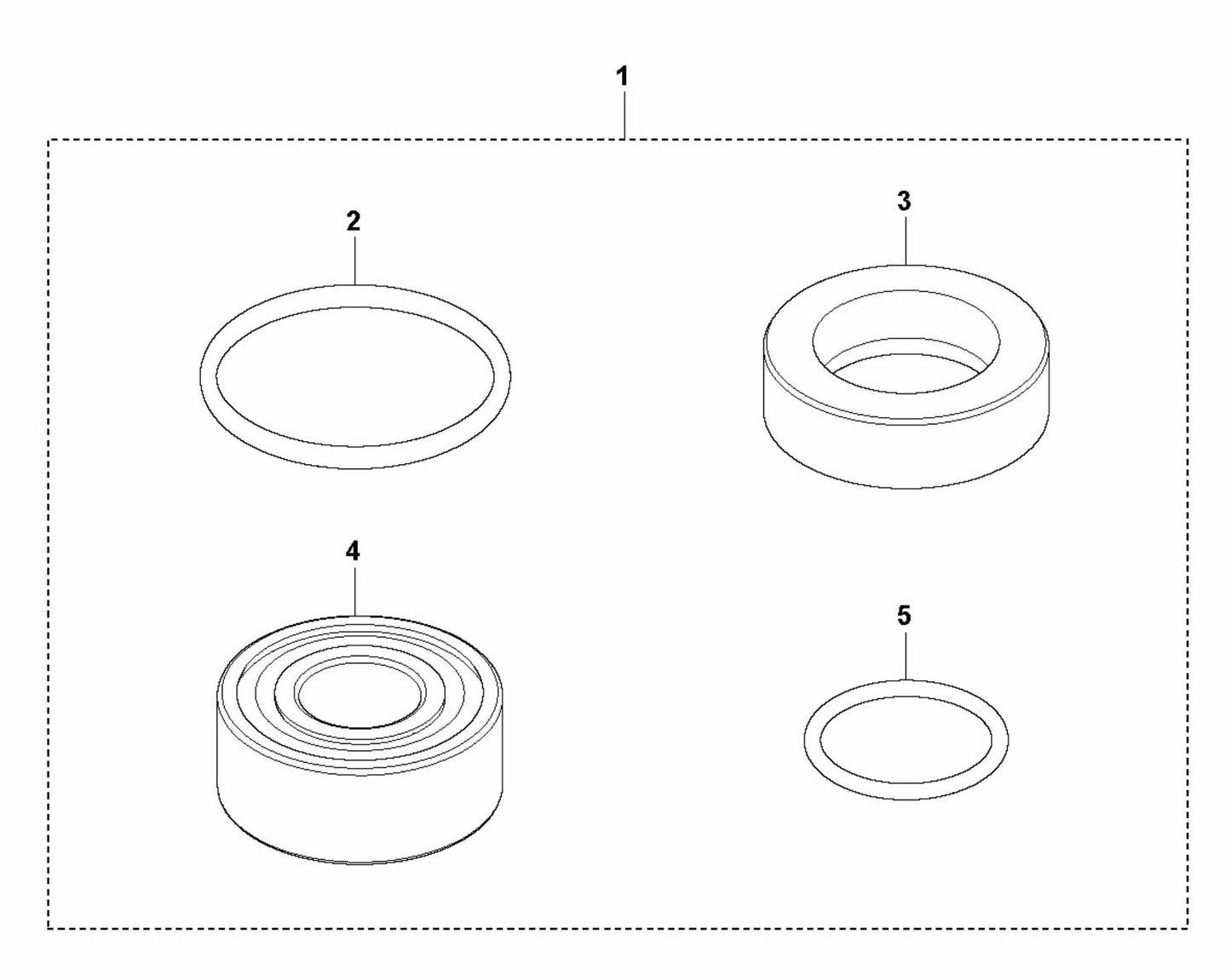 AA 47 Service Kit Assembly Parts by Husqvarna