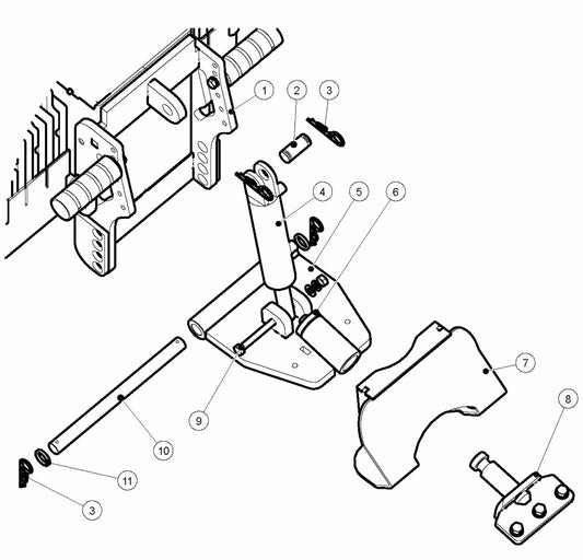 BMS 220ADB Cutting Head Assembly Parts By Husqvarna