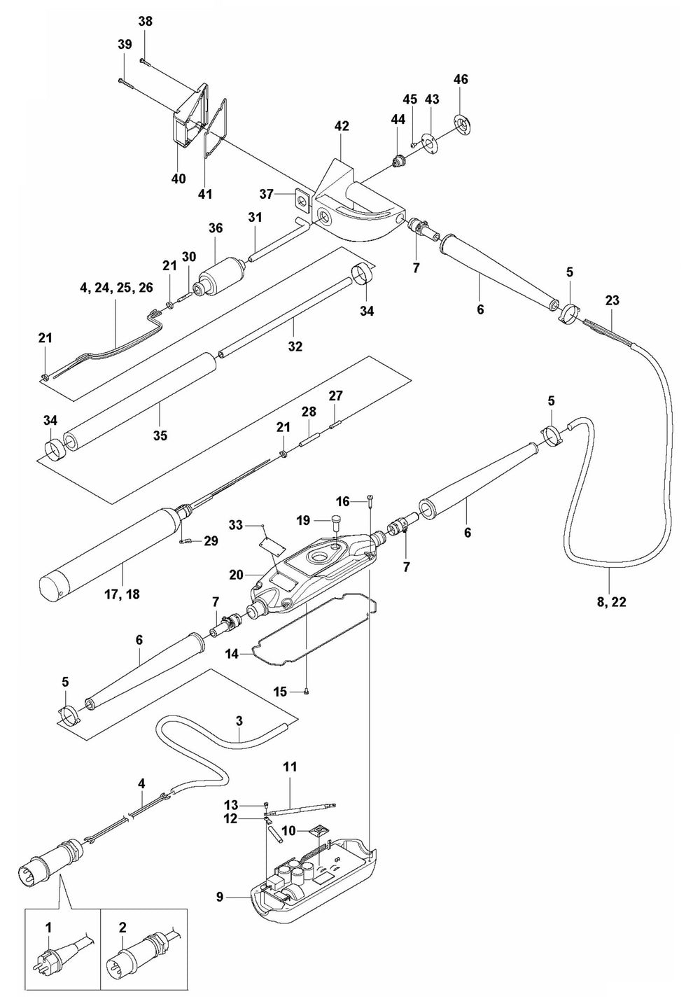 SMART 56E Complete Product Assembly Parts by husqvarna