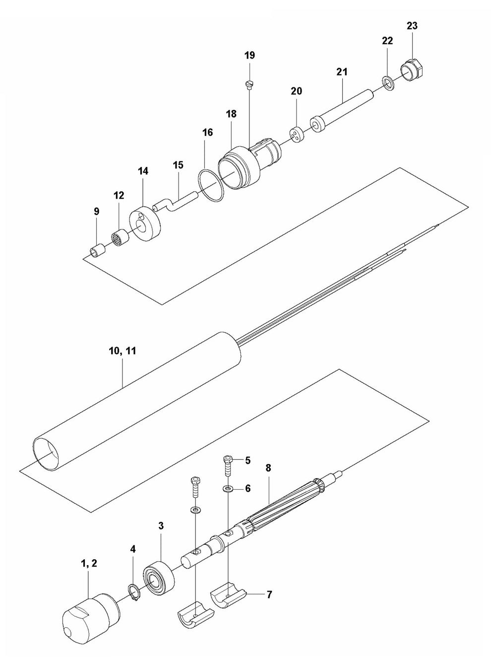 SMART 56/SMART 56E Vibrator Assembly Parts by husqvarna