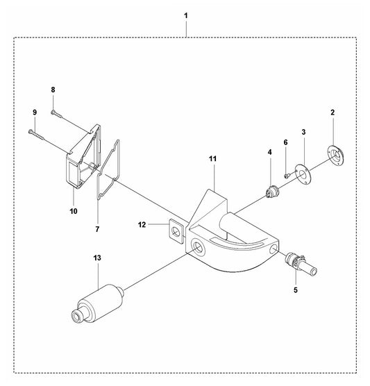 SMART 56/SMART 56E Handle Assembly Parts by husqvarna