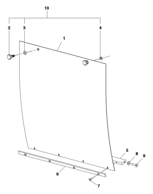 Soff Cut 2500 Rare Access Assembly Parts by Husqvarna