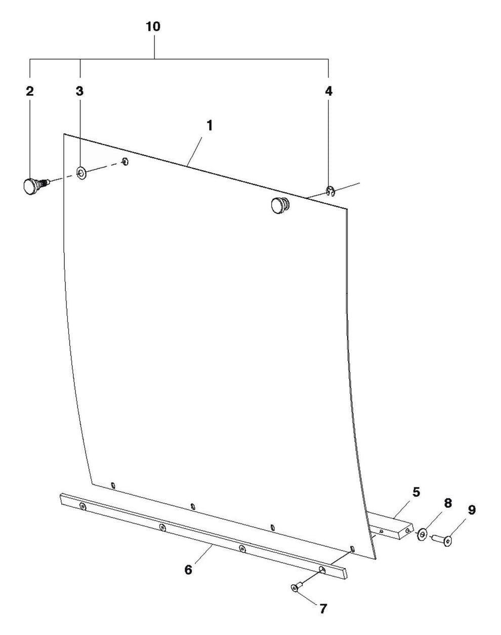 Soff Cut 2500 Rare Access Assembly Parts by Husqvarna