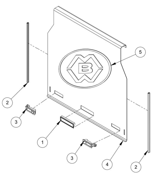 VEU Door Assembly Parts By MBW