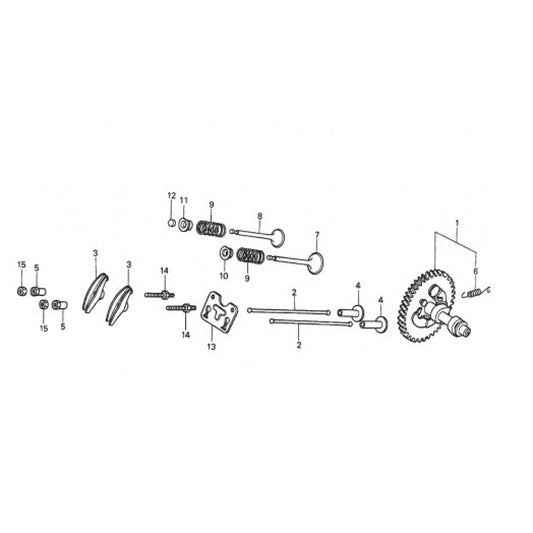 Camshaft Assembly Parts for HPHA36C5H Trowels by Multiquip Whiteman