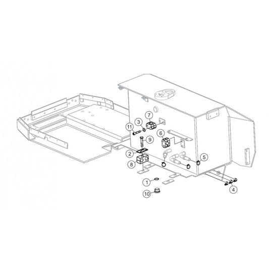 P33/24 HHM-HHMR — Console Components 2  Assembly Parts By Multiquip