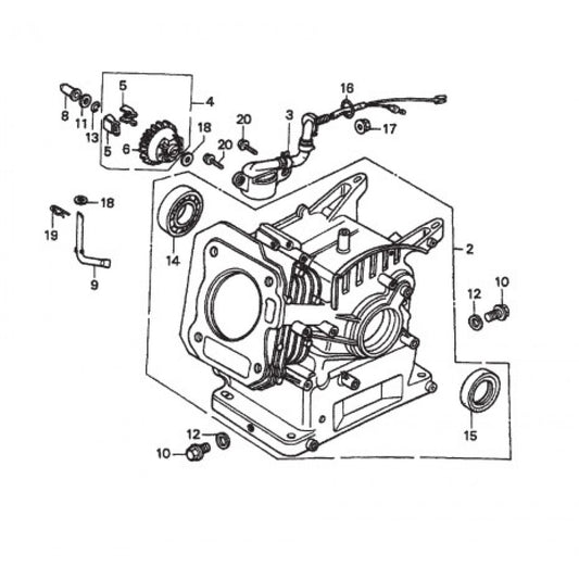 Cylinder Barrel Assembly Parts for HPHA36C5H Trowels by Multiquip Whiteman