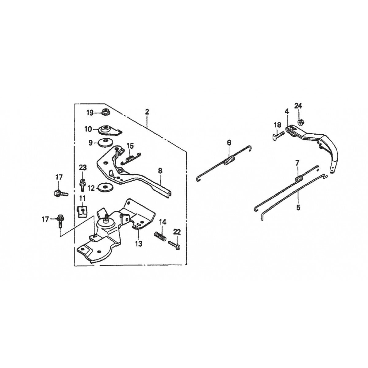 HPHA36C5H Control  Assembly Parts for HPHA36C5H Trowels by Multiquip Whiteman
