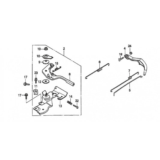 HPHA36C5H Control  Assembly Parts for HPHA36C5H Trowels by Multiquip Whiteman