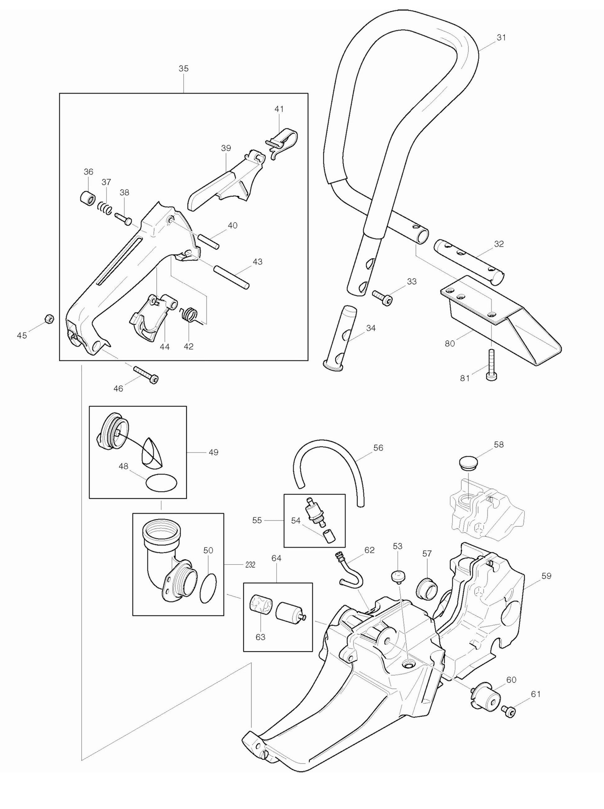 DPC7001 Cutter Assembly-2 Parts