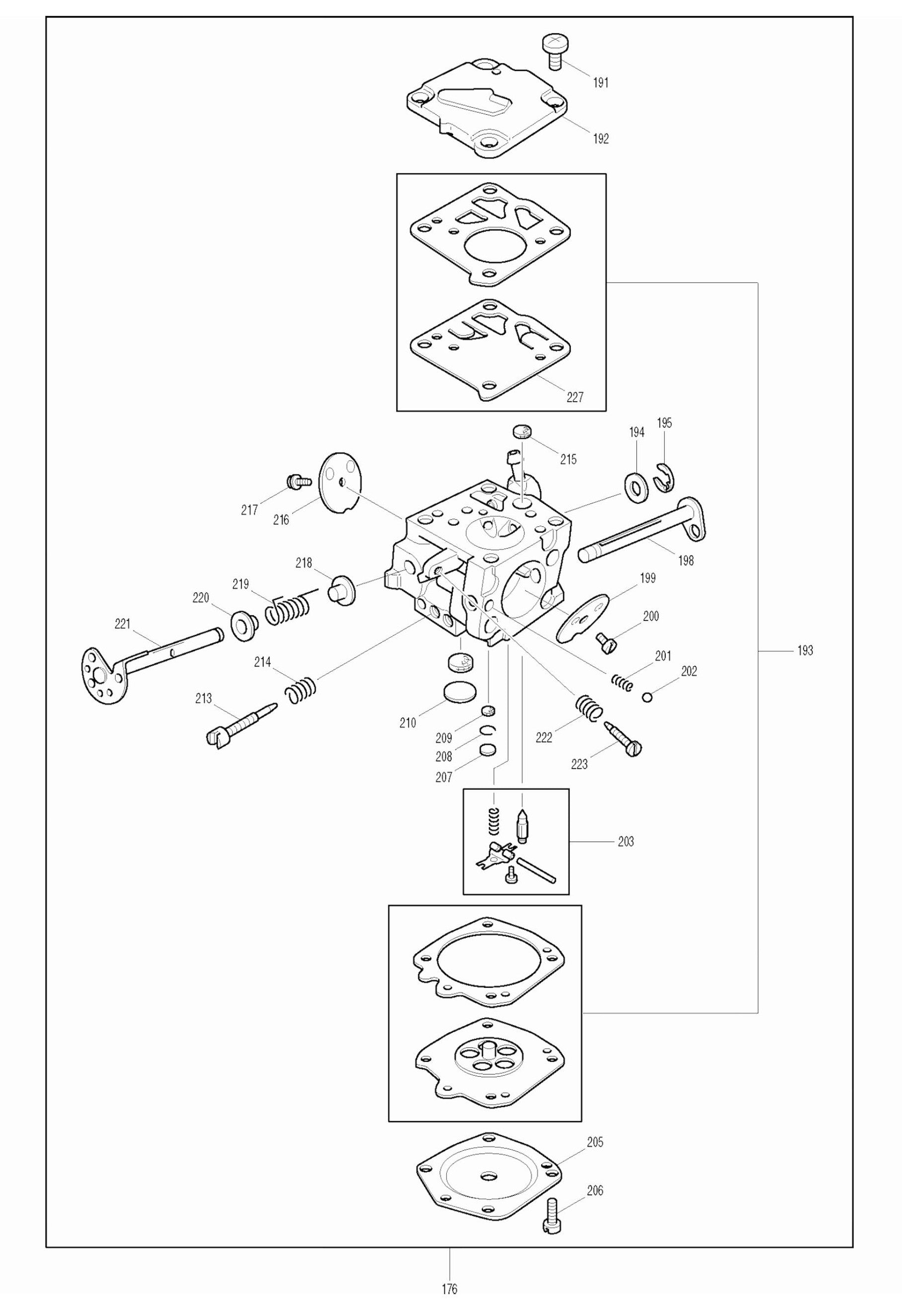 DPC7001 Cutter Assembly-6 Parts