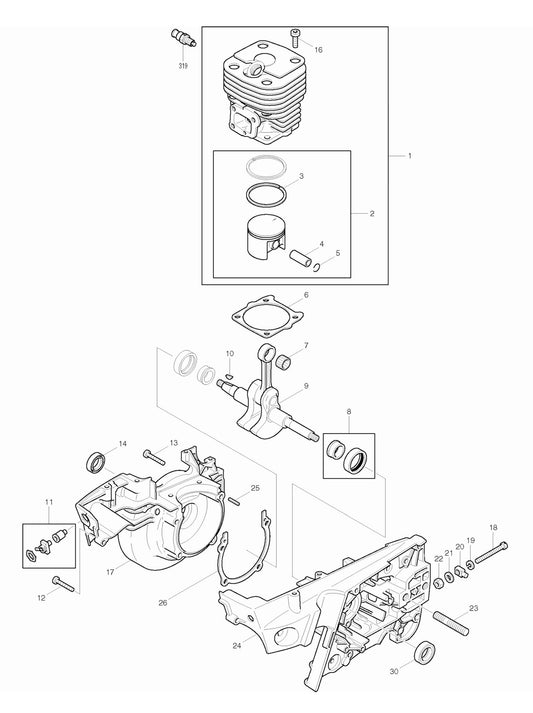 DPC9501 Cutter Assembly-1 Parts