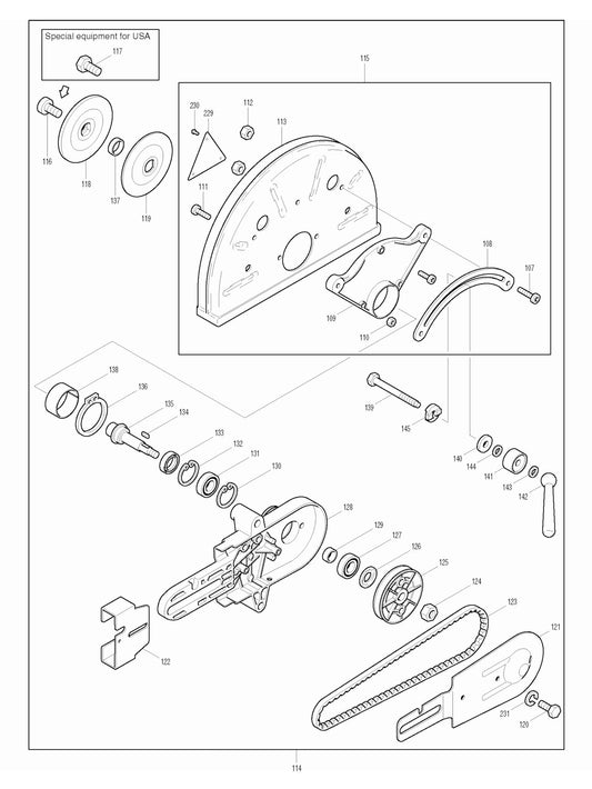 DPC9501 Cutter Assembly-6 Parts