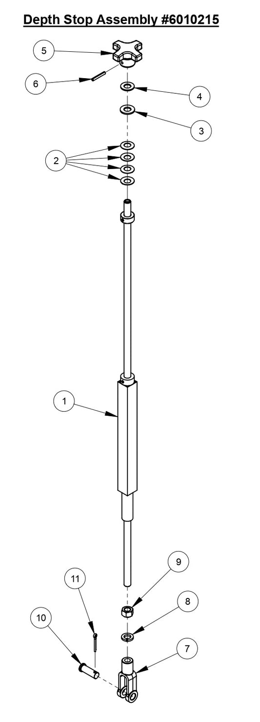 CC3538 JK Depth Stop Assembly