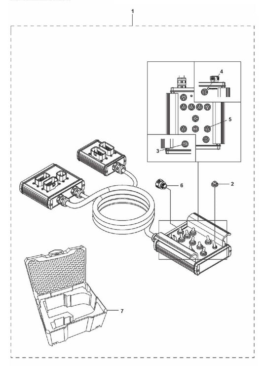 DXR 310 Service Controller Assembly Parts by Husqvarna