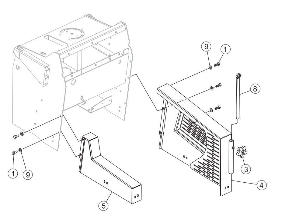 Belt And Engine Guards Assembly Parts-SP403016, SP403020, SP403026, SP403030 DEUTZ F2L2011 DIESEL ENGINE