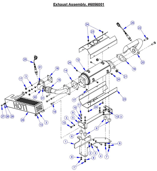 CC5555GK Exhaust Assembly