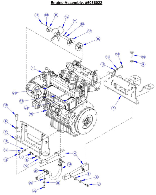 CC5555GK Engine Assembly