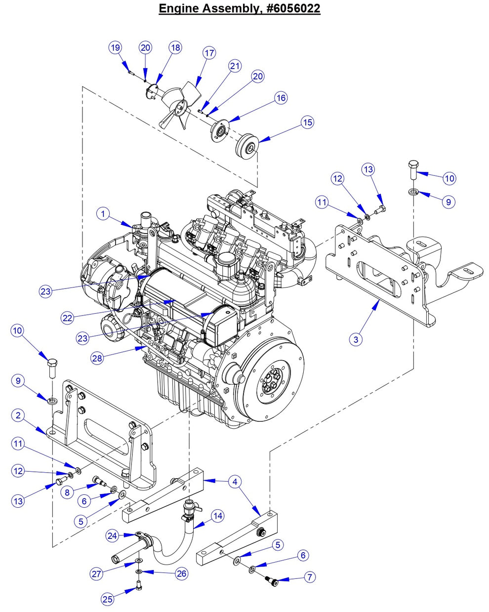 CC5555GK Engine Assembly